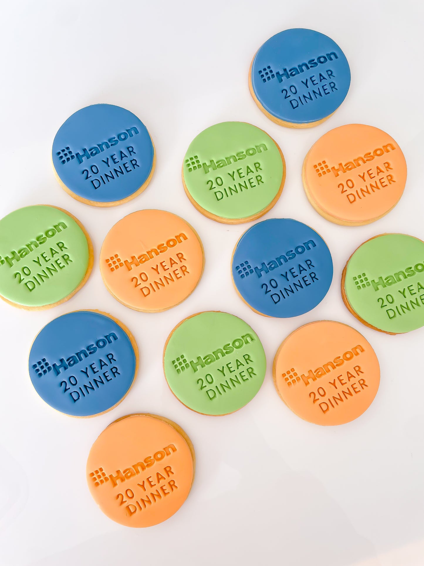 Custom Stamp Logo Cookies