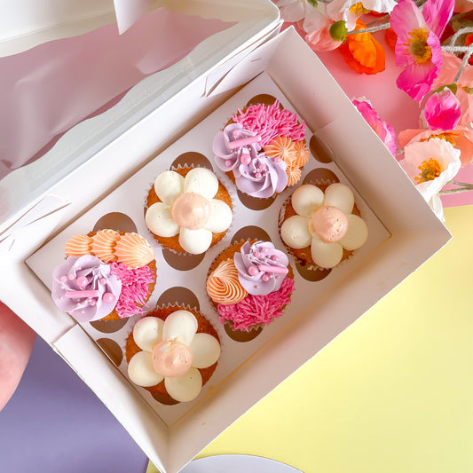 Bright Daisy Cupcakes