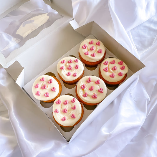 Baby Hearts Cupcakes