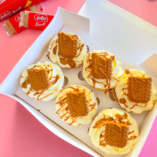 Cookie Butter Cupcakes