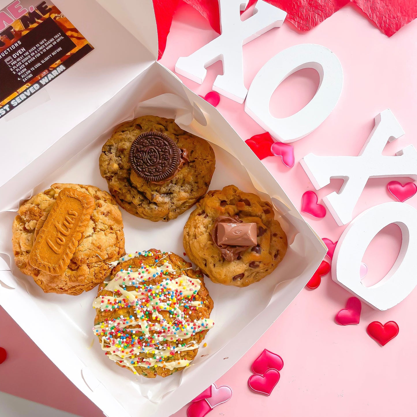 STUFFD' Cookies PICK N' MIX 4PK **BAKE SALE PRE ORDER - COLLECTION SAT 26TH ONLY**