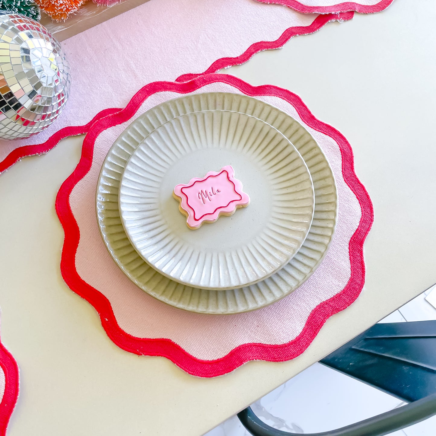 Place card Cookies